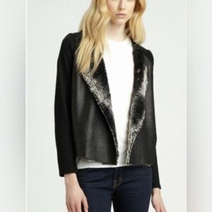 Ella Moss Faux Fur Lined Jacket